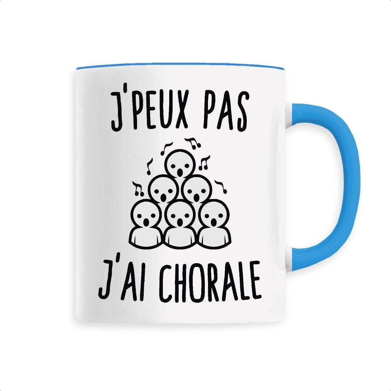 Mug J'peux pas j'ai chorale 