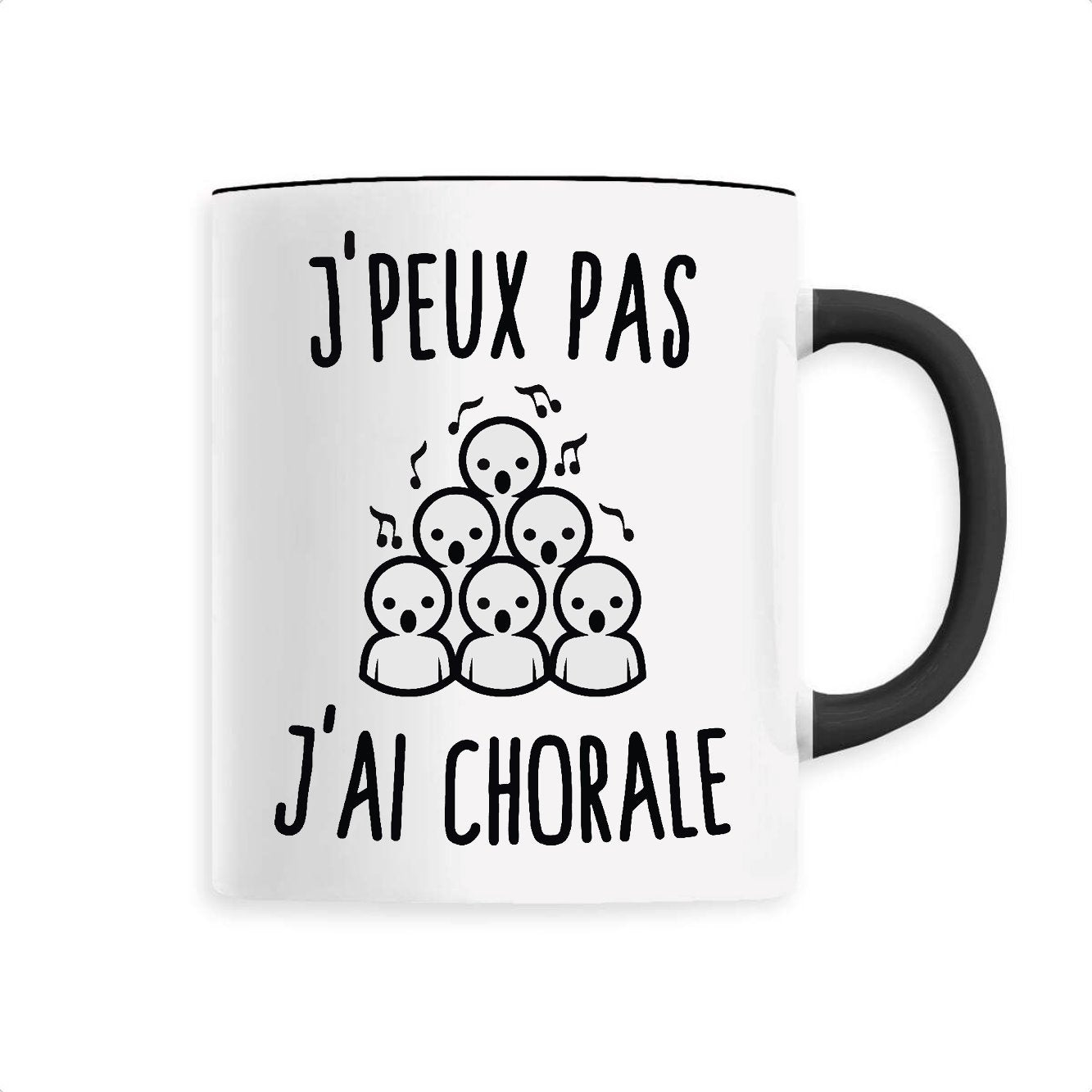 Mug J'peux pas j'ai chorale 