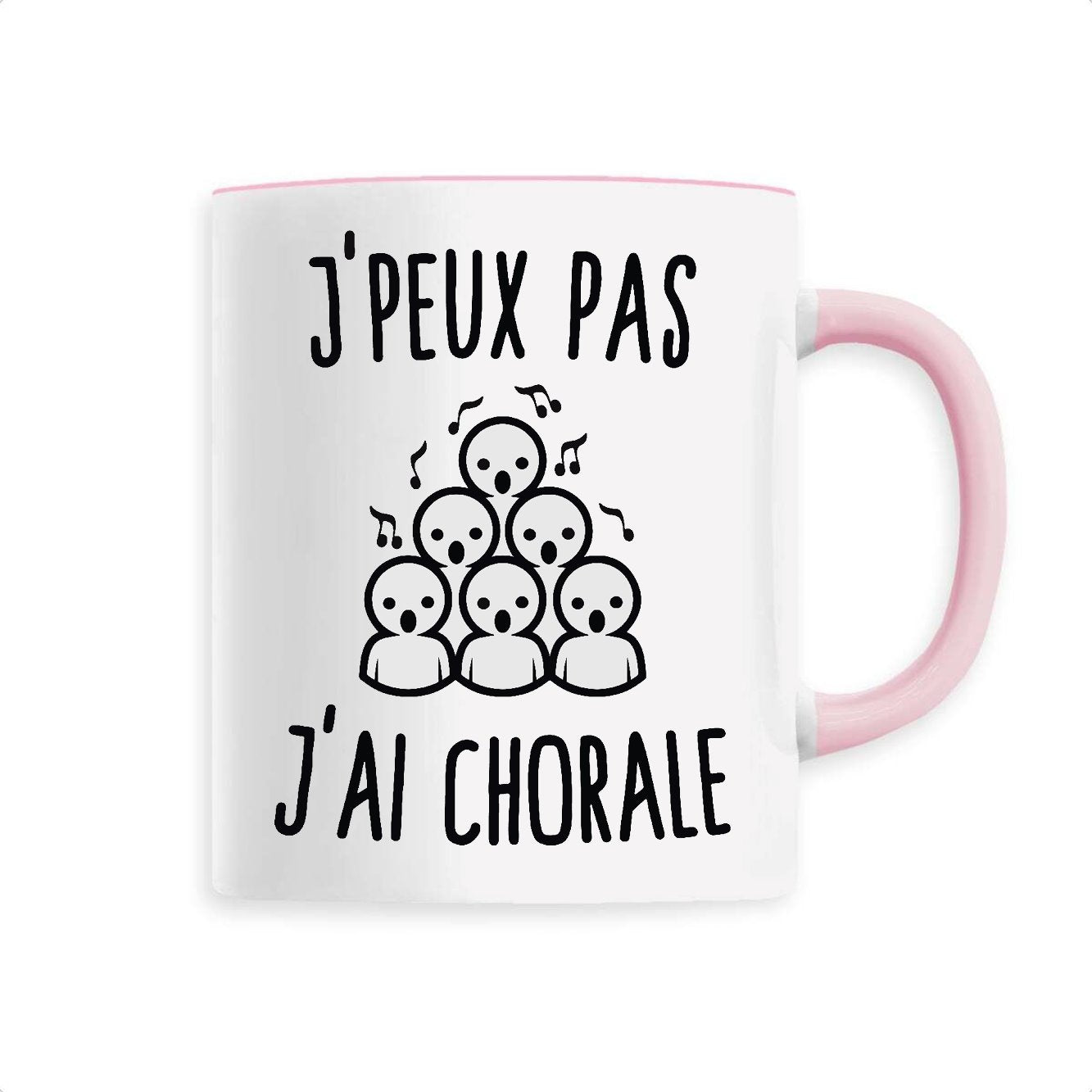 Mug J'peux pas j'ai chorale 