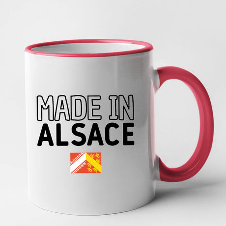 Mug Made in Alsace Rouge