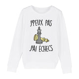 Sweat Enfant J'peux pas j'ai échecs 