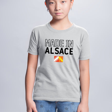 T-Shirt Enfant Made in Alsace Gris