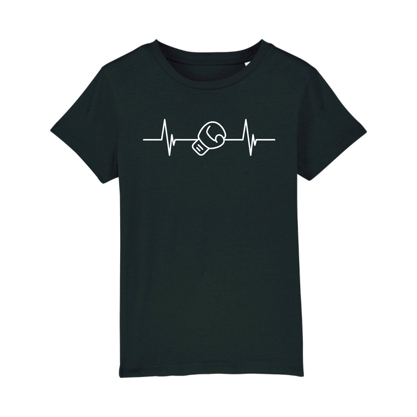T-Shirt Enfant Rythme cardiaque boxe 