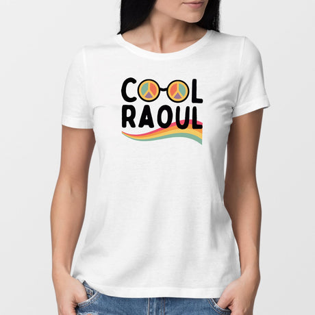 T-Shirt Femme Cool Raoul Blanc