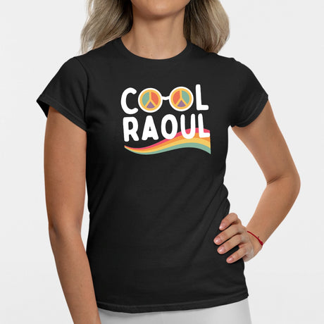 T-Shirt Femme Cool Raoul Noir