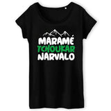 T-Shirt Femme Maramé tchoukar narvalo 