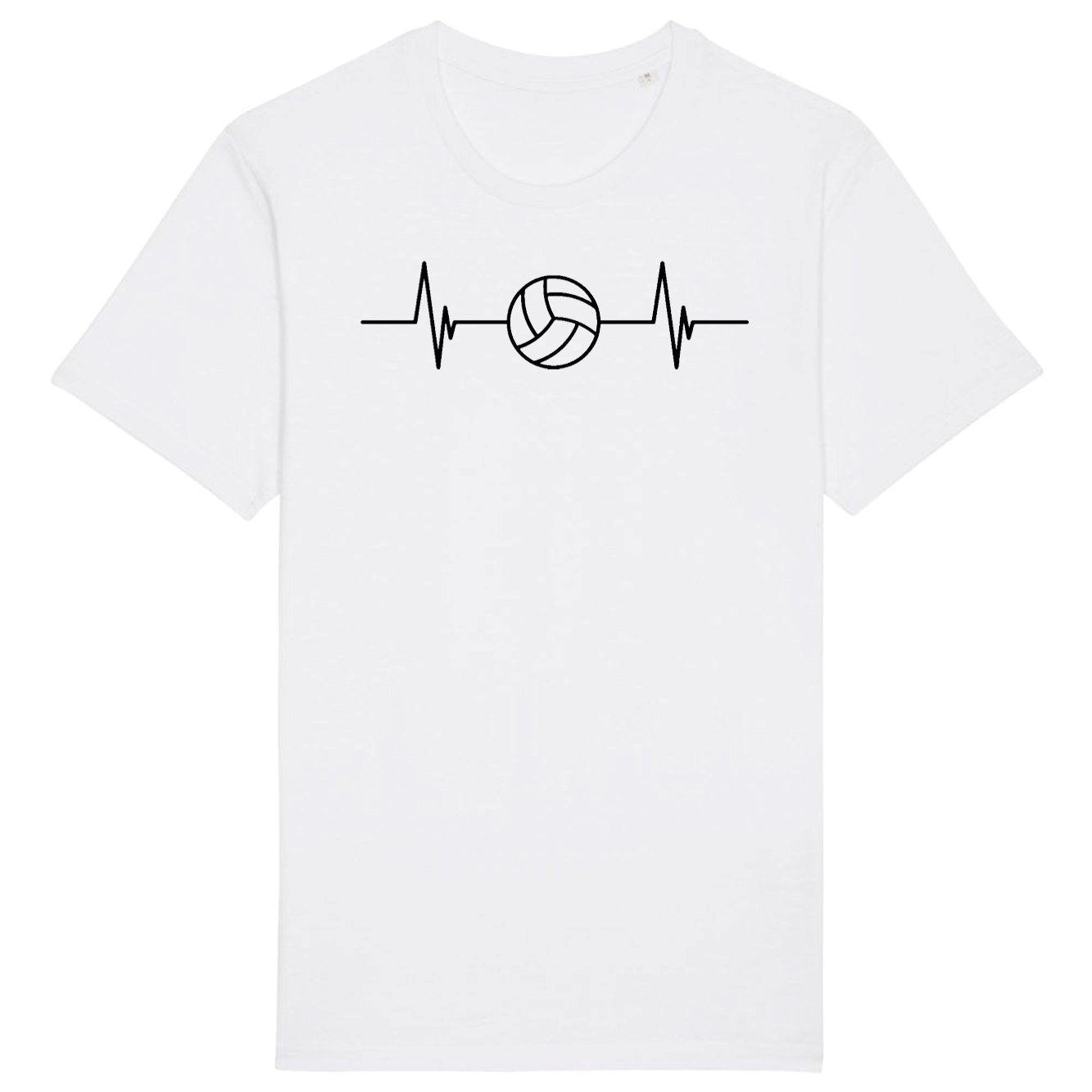 T-Shirt Homme Rythme cardiaque volley 