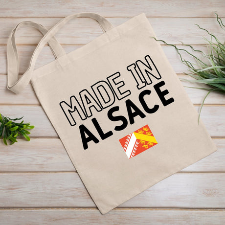 Tote bag Made in Alsace Beige