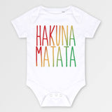 Body Bébé Hakuna Matata Blanc