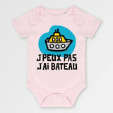 Body Bébé J'peux pas j'ai bateau Rose