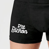 Boxer Homme Bichon Noir