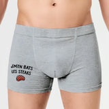 Boxer Homme J'm'en bats les steaks 