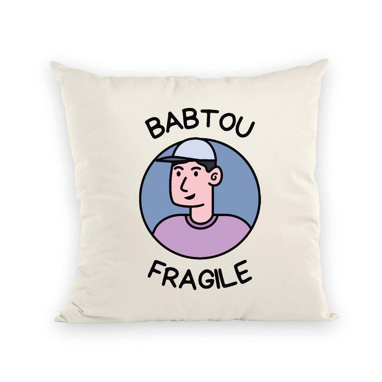 Coussin Babtou fragile 