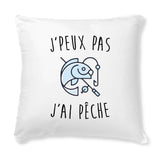 Coussin J'peux pas j'ai pêche 