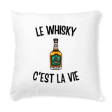 Coussin Le whisky c'est la vie 