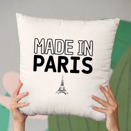 Coussin Made in Paris Beige