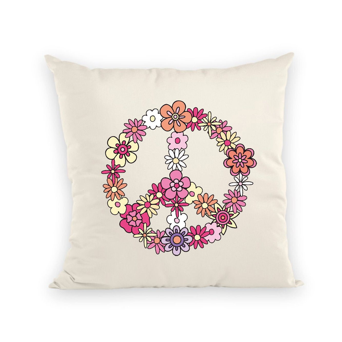 Coussin Peace and Love 