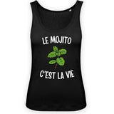 Débardeur Femme Le mojito c'est la vie 