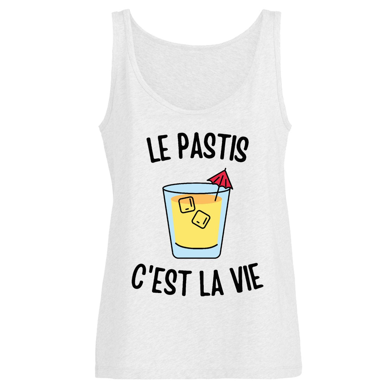 Débardeur Femme Le pastis c'est la vie 