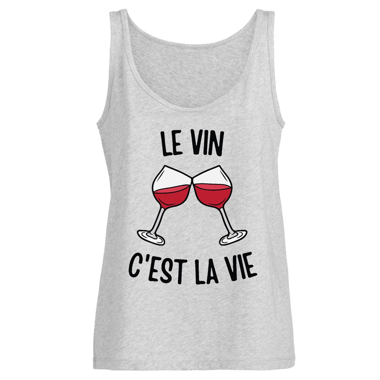 Débardeur Femme Le vin c'est la vie 