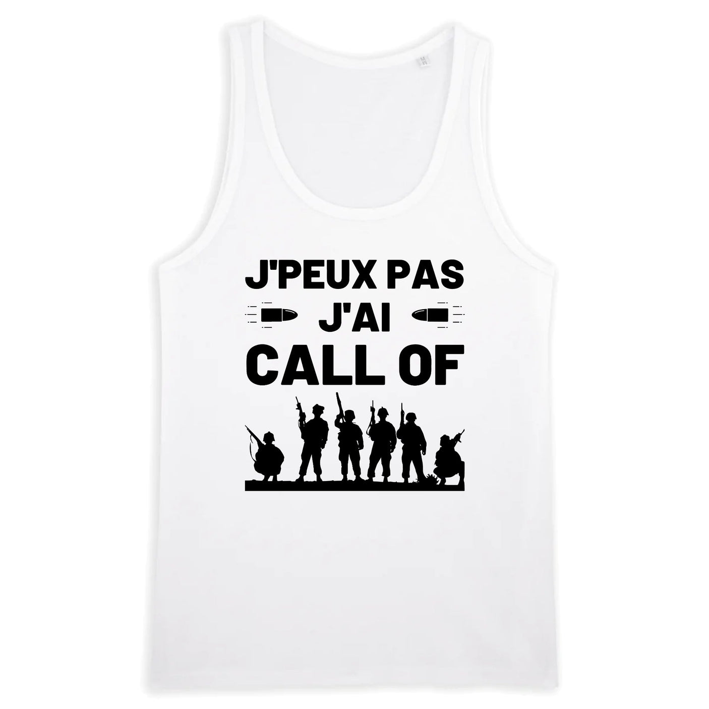 Débardeur Homme J'peux pas j'ai call of 