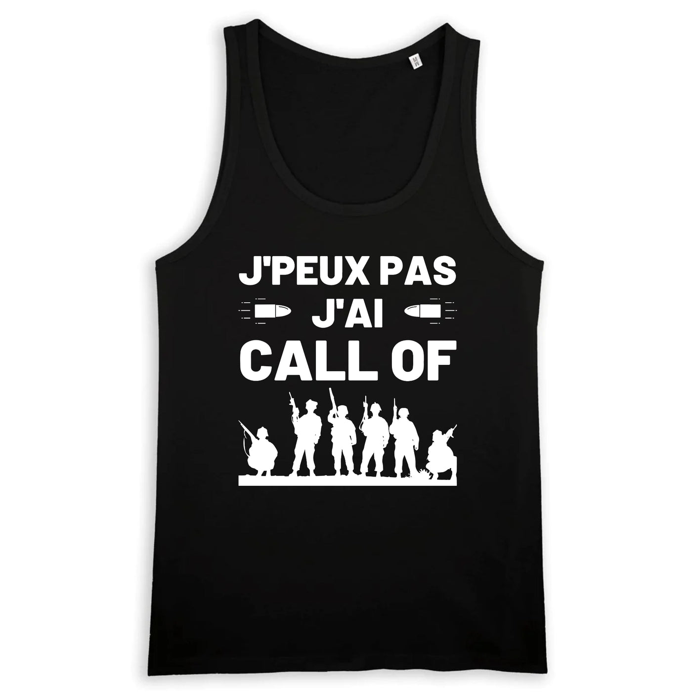 Débardeur Homme J'peux pas j'ai call of 