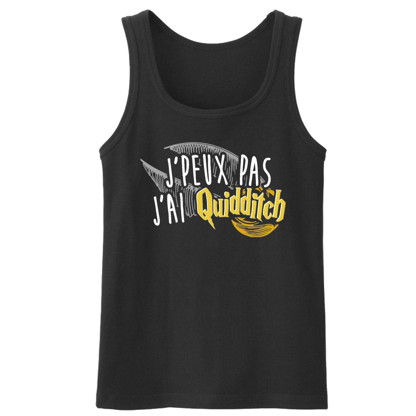 Débardeur Homme J'peux pas j'ai Quidditch 