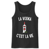 Débardeur Homme La vodka c'est la vie 