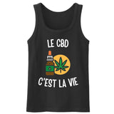 Débardeur Homme Le CBD c'est la vie 