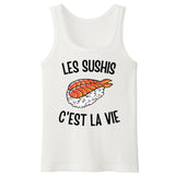 Débardeur Homme Les sushis c'est la vie 