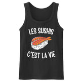 Débardeur Homme Les sushis c'est la vie 