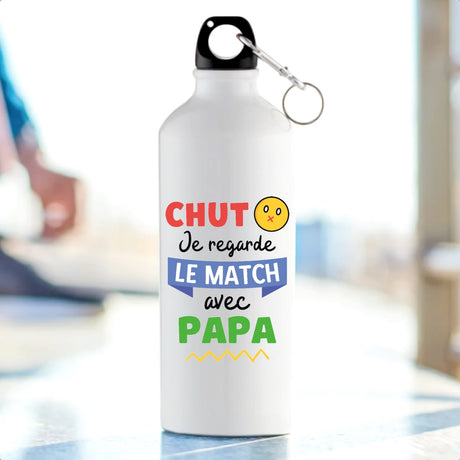 Gourde Chut je regarde le match avec papa Blanc