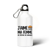 Gourde J'aime quand ma femme me prépare un sandwich 