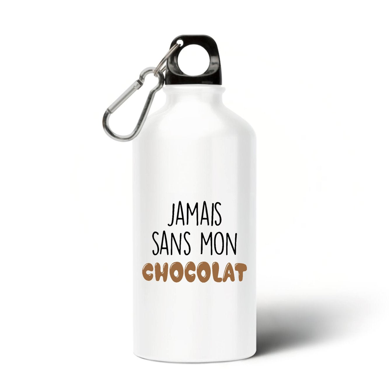Gourde Jamais sans mon chocolat 