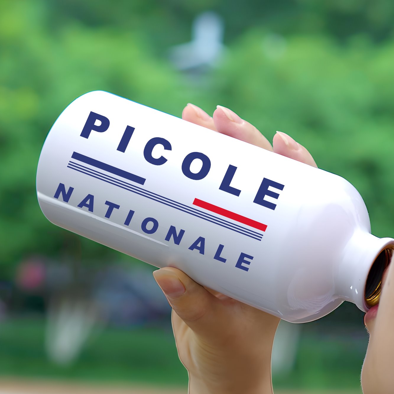 Gourde Picole Nationale Blanc