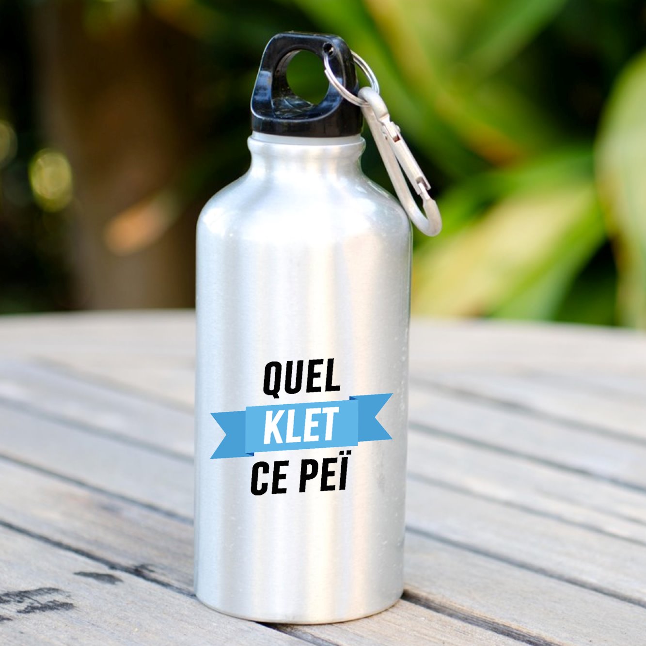 Gourde Quel klet ce peï Blanc