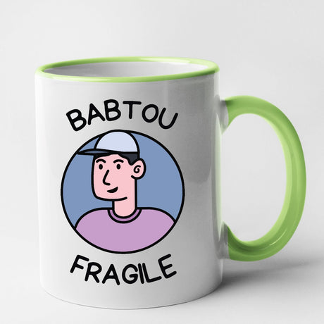 Mug Babtou fragile Vert