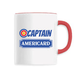 Mug Captain Americard 