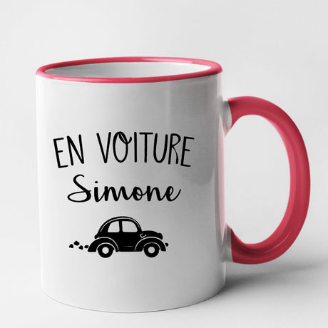 Mug En voiture Simone Rouge