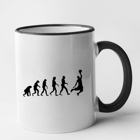 Mug Évolution basket Noir