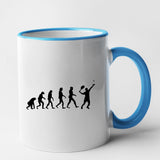 Mug Évolution tennis Bleu