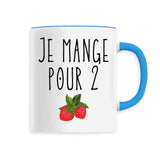 Mug Je mange pour 2 