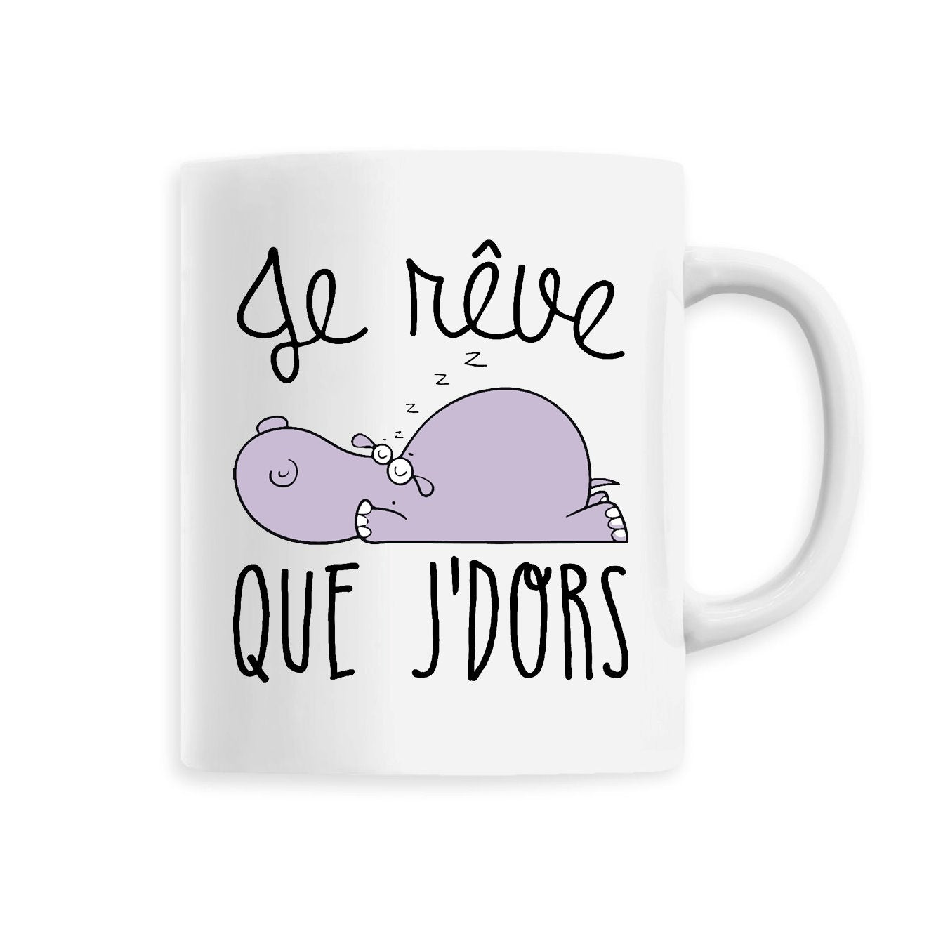 Mug Je rêve que je dors 