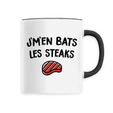 Mug J'm'en bats les steaks 