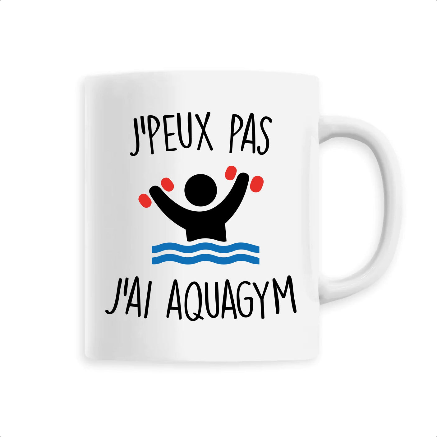 Mug J'peux pas j'ai aquagym 