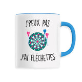 Mug J'peux pas j'ai fléchettes 