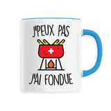 Mug J'peux pas j'ai fondue 