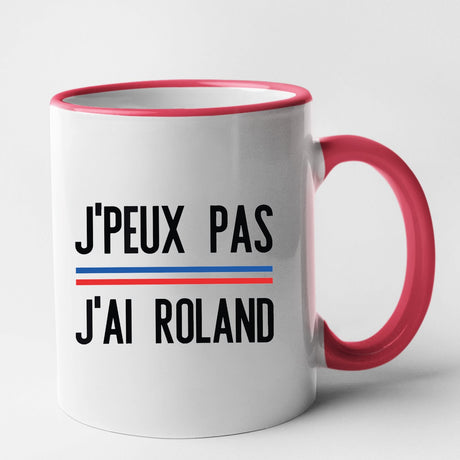 Mug J'peux pas j'ai Roland Rouge