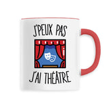 Mug J'peux pas j'ai théâtre 