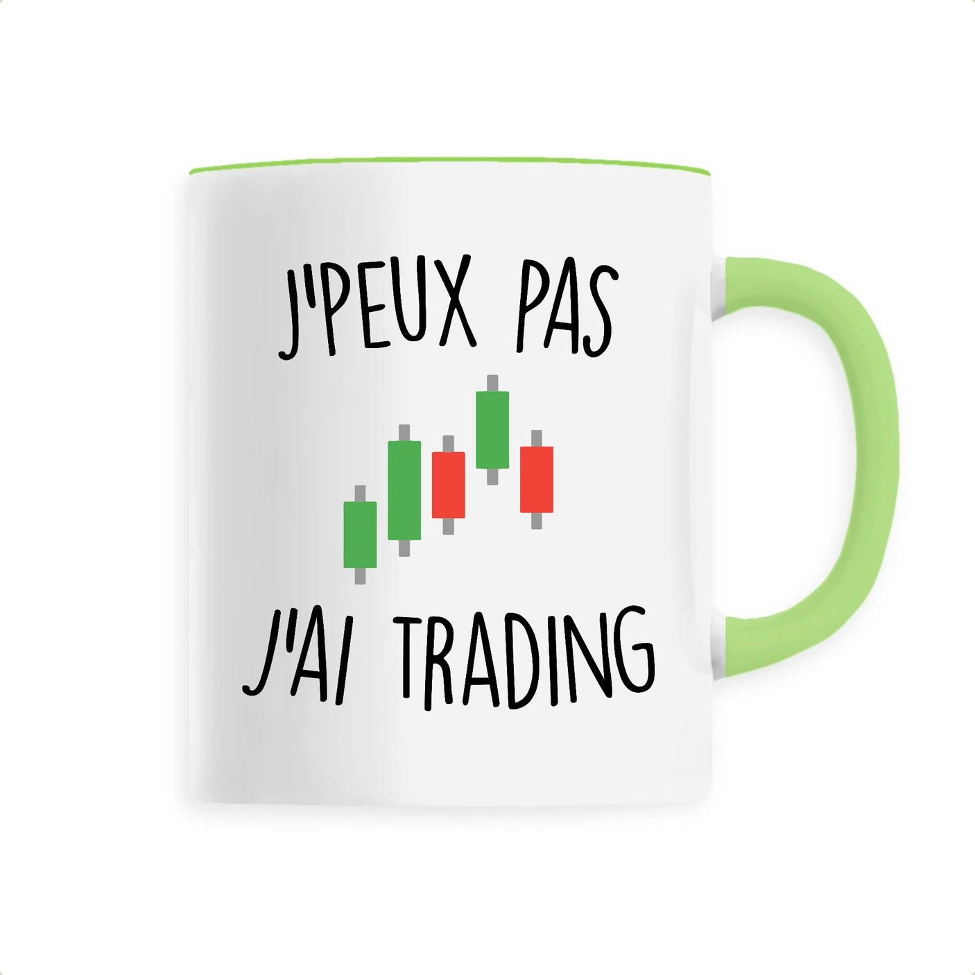 Mug J'peux pas j'ai trading 